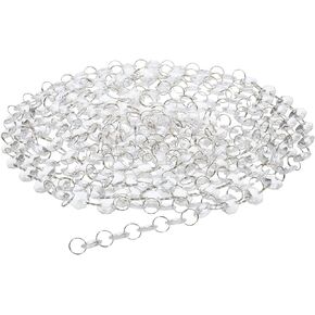 PATIKIL Clear Crystal Garland Strands, 16.4 Ft Acrylic Octagon Chandelier Bead Chains for Craft Wedding Party Home Decorative Jewelry Making Christmas Tree in Saudi Arabia
