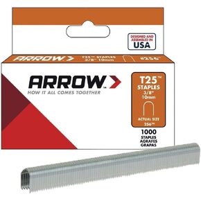 Arrow Fastener 256 3/8 in. T25 Staples