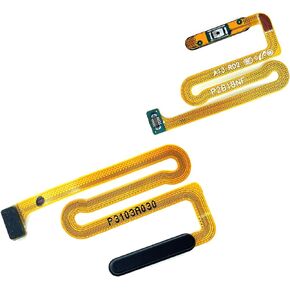 Ygpmoiki for Samsung Galaxy A13 5G SM-A136U A136U A136U1 A136 Fingerprint Sensor Power On Off Button Flex Cable Replacement Black