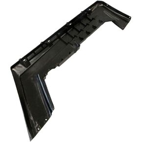 Polaris RZR Right Rocker, Gloss Black, Genuine OEM Part 5438761-070, Qty 1