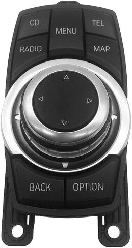 ARSTAK 9206444 عصا التحكم بمفتاح الوسائط i-Drive 10PIN يناسب BMW F07 F10 F11 F01 F02 F25 F04 Hybrid 2007-2017، 5 7 X3 Series 65829206446 65-82-9-206-446 65829206444 65829212451 in Kuwait