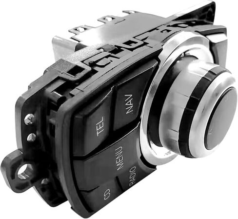 ARSTAK 9206444 عصا التحكم بمفتاح الوسائط i-Drive 10PIN يناسب BMW F07 F10 F11 F01 F02 F25 F04 Hybrid 2007-2017، 5 7 X3 Series 65829206446 65-82-9-206-446 65829206444 65829212451 in Kuwait