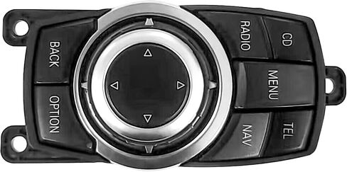 ARSTAK 9206444 عصا التحكم بمفتاح الوسائط i-Drive 10PIN يناسب BMW F07 F10 F11 F01 F02 F25 F04 Hybrid 2007-2017، 5 7 X3 Series 65829206446 65-82-9-206-446 65829206444 65829212451 in Kuwait