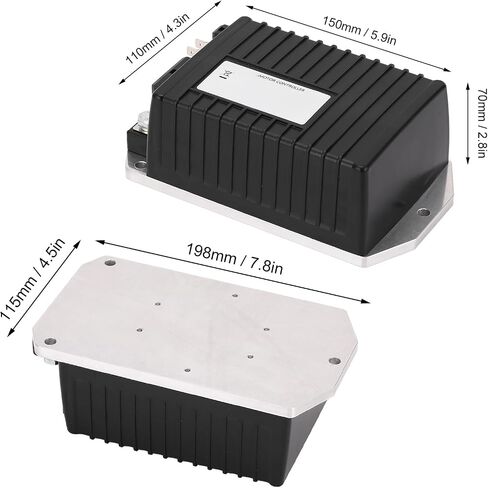 Aramox Golf Cart Motor Controller, 48V 350A Motor Speed Control Unit Compatible with Club Car IQ DS Precedent OE: 1510‑5201 in Saudi Arabia