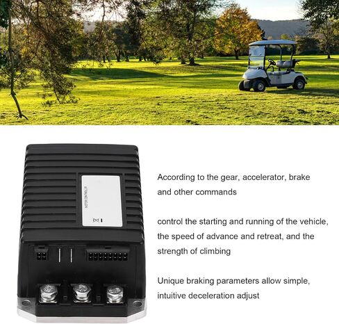 Aramox Golf Cart Motor Controller, 48V 350A Motor Speed Control Unit Compatible with Club Car IQ DS Precedent OE: 1510‑5201 in Saudi Arabia