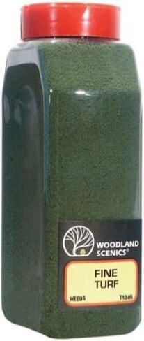 Make Your Day Bundle, Woodland Scenics Fine Turf Bundle, T1341 Soil, T1342 Earth, and T1346 Weeds Blend (Pack of 3) - Includes Pack of MYD Paintbrushes in Saudi Arabia