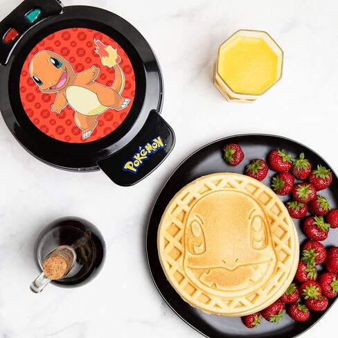 Uncanny Brands Pokémon Charmander Waffle Maker - Make Bounty Charmander Waffles - Kitchen Appliance in Saudi Arabia