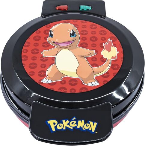 Uncanny Brands Pokémon Charmander Waffle Maker - Make Bounty Charmander Waffles - Kitchen Appliance in Saudi Arabia