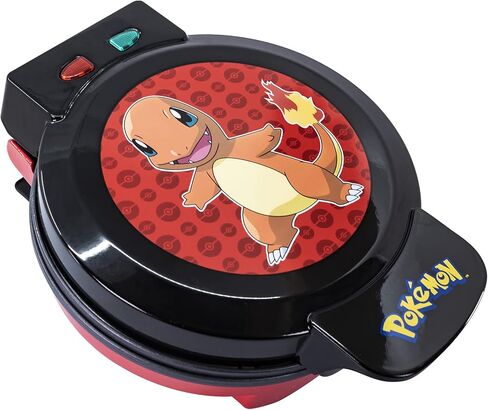 Uncanny Brands Pokémon Charmander Waffle Maker - Make Bounty Charmander Waffles - Kitchen Appliance in Saudi Arabia