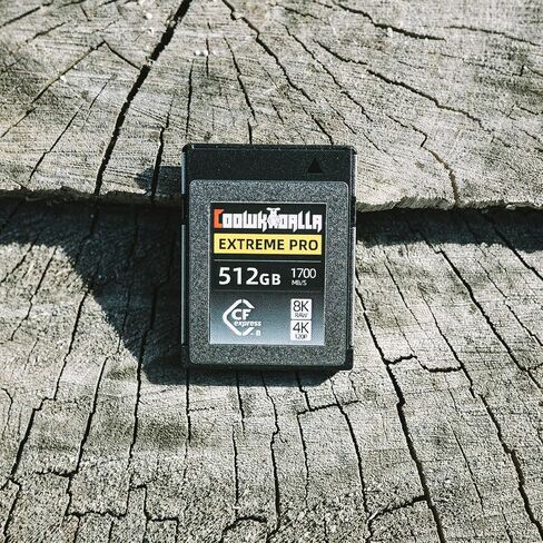 Coowkooalla CFexpress Type B Memory Card,Up to 1700MB/s Read,Raw 8K Video Recording (512GB) in Saudi Arabia