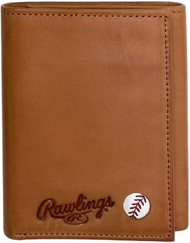 Rawlings Play Ball Trifold Leather Wallet For Men in Saudi Arabia