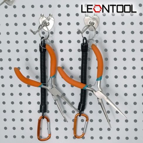 Long Needle Nose Pliers 7 Inches Extra Long Reach Bent Needle Nose Pliers with Serrated Jaw Lanyard Curved Handle Jewelry Pliers For Jewelry Making, Bending Wire and Small Object Gripping in Kuwait