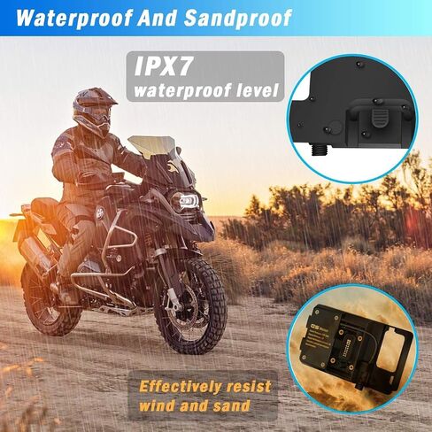 willis Motorcycle Phone Mount for BMW R1200GS, Mobile Phone Holder with Dual USB Charging Ports for BMW ADV F700 800GS R1250GS,GPS Navigation Bracket for Honda CRF1000L Africa Twin CRF1000L 2016 in Saudi Arabia