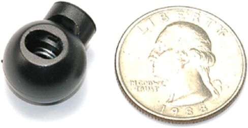 Ravenox Round Bubble Ball Cord Lock | Cord Locks for Drawstrings, Rope, Twine, Apparel Use | String Stopper for Great Outdoors | Plastic Ball Stop for Bags, Luggage | Shock Cord Lock for Cord Ends in Kuwait