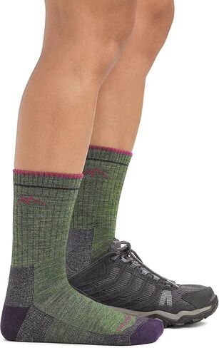 جوارب Darn Tough Vermont Merino Wool Micro Crew ذات وسادة Sage LG (الولايات المتحدة 10-11.5) in Saudi Arabia