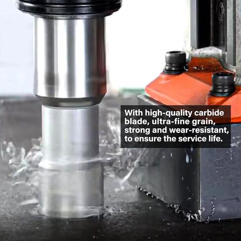 SALI 2 pcs Annular Cutter Diameter 5/8 Inch with Weldon Shank 3/4"(with 2 Flats) Cutting Depth 1" Mag Drill Bit for Magnetic Drill Press HSS Fully Ground Drill with One 1/4"*3" Pilot Pin in Kuwait