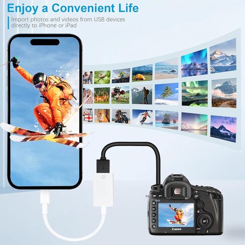 USB C SD Card Reader, USB-C Type C TF SD Memory Card with USB Camera Reader 3-in-1 Adapter Compatible with iPhone 15, Samsung Galaxy, MacBook, iPad Pro, Trail Game Camera in Saudi Arabia