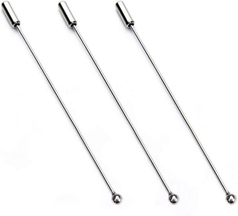 BESPORTBLE Boutineer Pin 20pcs 90MM Metal Corsage Pin Brooch Stick DIY Handmade Boutonniere Head with Clutches Jewelry Making Supplies for Women Ladies Bouquet Holder in Saudi Arabia