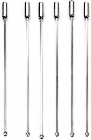 BESPORTBLE Boutineer Pin 20pcs 90MM Metal Corsage Pin Brooch Stick DIY Handmade Boutonniere Head with Clutches Jewelry Making Supplies for Women Ladies Bouquet Holder in Saudi Arabia