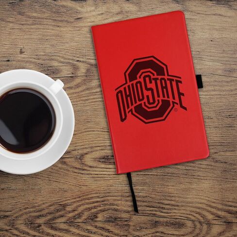Rico Industries NCAA Ohio State Buckeyes Laser-Engraved Color Notepad, 5.25 x 8.25-inches in Saudi Arabia