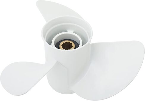 YaeMarine محرك القارب الألومنيوم المروحة 13-1/4x17-K لياماها 60HP-130HP محرك خارجي 6E5-45945-01-00,6E5-45945-01-EL in Kuwait