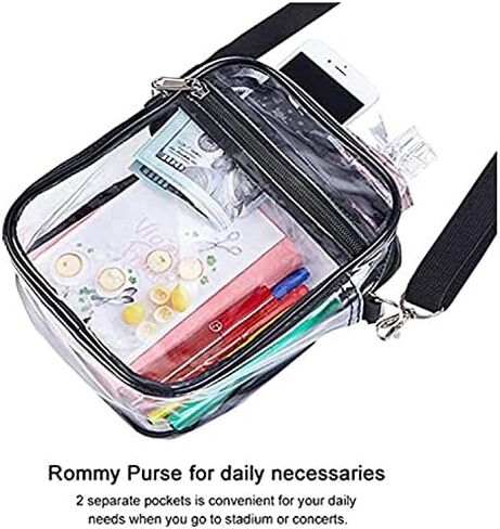 Buminee Clear Purses for Women Stadium, Clear Bag Stadium Approved, Clear Stadium Bags for Women in Kuwait