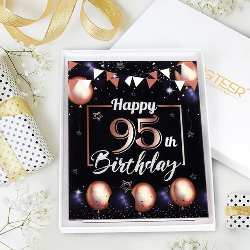 قطعة مركزية لملصق طاولة أكريليك بالون عيد ميلاد سعيد السادس عشر باللون الأزرق الداكن والوردي من LINGTEER - عبوتان من أغطية طاولة عيد الميلاد، زينة لحفلات عيد الميلاد بعمر ستة عشر عامًا. in Saudi Arabia