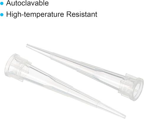أطراف ماصة ترشيح 10ul من باتيكل، مجموعتان 96 طرف/رف (أخضر) أطراف ماصة بلاستيكية عالمية لنقل السوائل للمختبر، شفافة in Kuwait