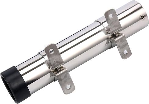 Amarine Made Boat Marine Fishing Stainless Steel Side Mount Rod Holders with Brackets in Saudi Arabia