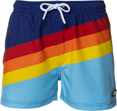 Third Wave Swim Trunks for Men with Compression Liner and 3 Inch Inseam - Premium Swim Shorts and Bathing Suit for Swimming in Saudi Arabia