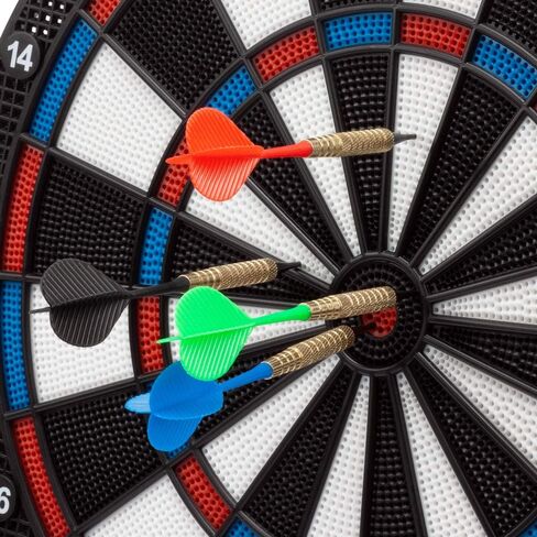 سهام ذات أطراف ناعمة من GSE Games & Sports Expert للوحة رمي السهام الإلكترونية. تتضمن 60 قطعة من نصائح رمي السهام المجانية وحقيبة تخزين... in Kuwait