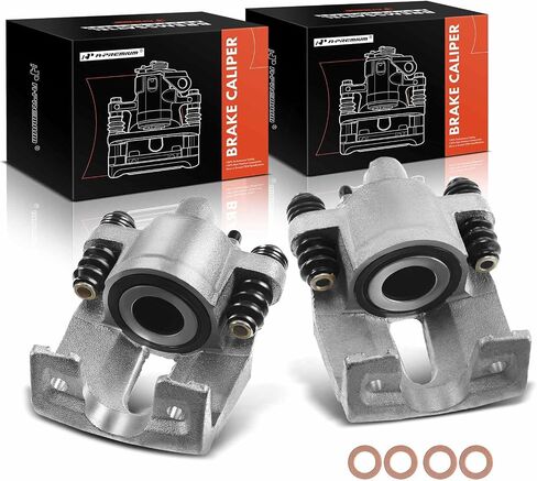 A-Premium Disc Brake Caliper Assembly Without Bracket Compatible with Select Ford and Lincoln Models - For F-150 2004-2011, Lobo 2005-2009, Mark LT 2006-2008 2010-2011 - Rear Driver and Passenger Side in Saudi Arabia