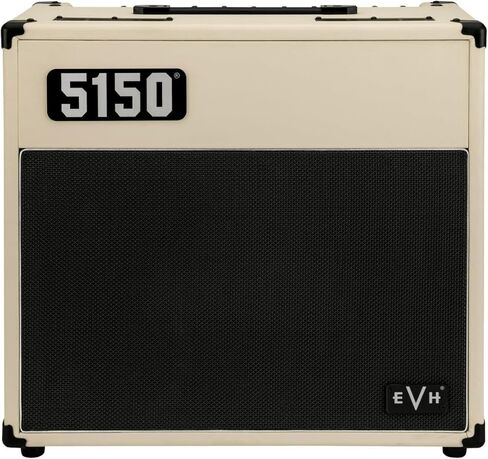 EVH 5150 Iconic Series 15W 1 x 10 Combo Electric Guitar Amp (Ivory) Bundle with EVH Guitar Cable (2 Items) in Saudi Arabia