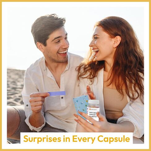 Pre-Written Date Night Ideas Capsules in a Bottle (50pcs+), Mother's Day Gifts from Husband, Couples Gift Ideas, Date Ideas Couple Gifts, Unique Bridal Shower Gifts for Her, Registry Wedding Gifts, Wedding Shower Gifts in Saudi Arabia