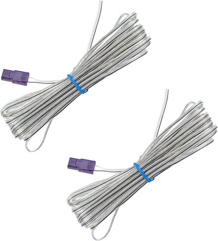 حزمة من 2 كابل سلك مكبر صوت جزء A/S AH81-02137A لمكبرات الصوت الخلفية سامسونج SWA-8500S SWA-9000S SWA-9100S HT-H4500 HT-J4500 HT-H4500K HT-J5530K HT-J5500 HT-J5500K HT-J5550K HT-J5500W والمزيد من النماذج in Kuwait