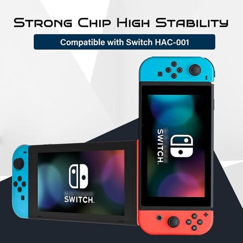 بطارية Qoutmcuy Joy Con، HAC-006 (عبوتين) بطارية قابلة لإعادة الشحن بقدرة 620 مللي أمبير في الساعة لجهاز Nintendo Switch HAC-015، HAC-016 وحدة تحكم Joy-Con اليسرى واليمنى مع مجموعة أدوات in Kuwait