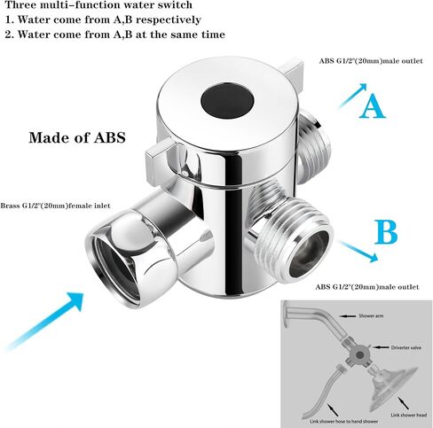 نظام حقنة شرجية للاستحمام مع 3 فوهات معدنية من الفولاذ المقاوم للصدأ، خرطوم 79 بوصة، محول، دش دش للرجال والنساء، منظف محمول، مرفق منظف فوهة حقنة شرجية in Kuwait