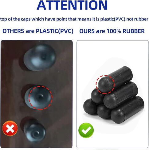 143 قطعة من أغطية المكنسة المطاطية المتنوعة، 15 مقاسًا من أغطية المطاط، أغطية نهاية الخرطوم للمكربن، المشعب، السيارات 1/8 بوصة 1/4 بوصة 5/32 بوصة 3/16 بوصة 5/16 بوصة 7/32 بوصة 3/8 بوصة 1 /2" 5/8" in Kuwait