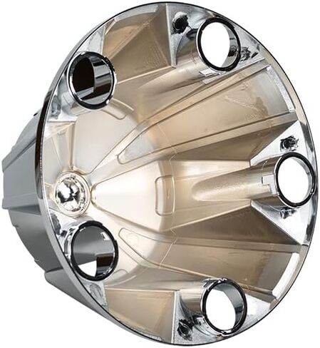 KASONG مطلي بالكروم ABS 33 مم برغي على غطاء المحور مجموعة كومبو أغطية محور وأغطية صامولة العروة لشبه الشاحنة in Kuwait