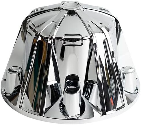 KASONG مطلي بالكروم ABS 33 مم برغي على غطاء المحور مجموعة كومبو أغطية محور وأغطية صامولة العروة لشبه الشاحنة in Kuwait