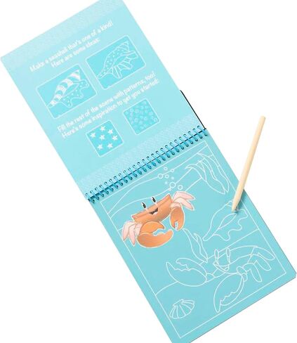 Melissa & Doug Sea Life Color-Reveal Scratch Art Activity Pad in Saudi Arabia