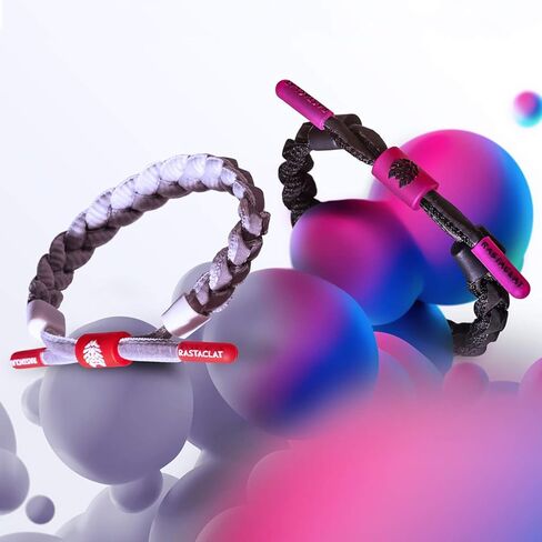 مجموعة Rastaclat الأصلية المصنوعة يدويًا من أساور الرجال القابلة للتعديل | مجموعة من 3 أساور مضفرة (متوسطة/كبيرة) in Kuwait