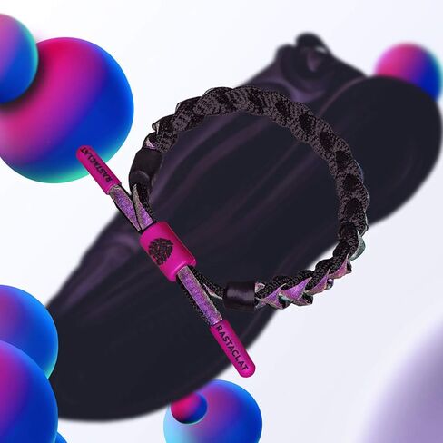 مجموعة Rastaclat الأصلية المصنوعة يدويًا من أساور الرجال القابلة للتعديل | مجموعة من 3 أساور مضفرة (متوسطة/كبيرة) in Kuwait