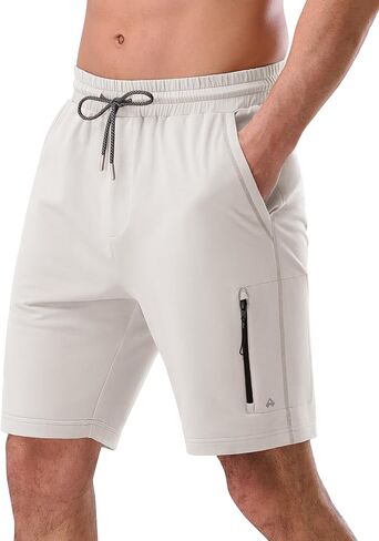 Pioneer Camp Sweat Shorts for Men 7" Inseam Cotton Athletic Casual Shorts with 4 Pockets for Gym Workout Lounge Summer Shorts in Kuwait