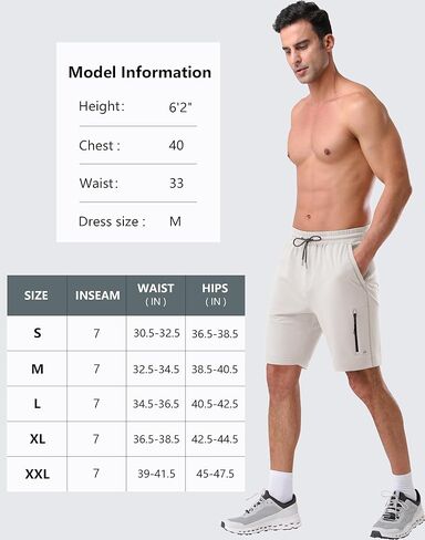 Pioneer Camp Sweat Shorts for Men 7" Inseam Cotton Athletic Casual Shorts with 4 Pockets for Gym Workout Lounge Summer Shorts in Kuwait