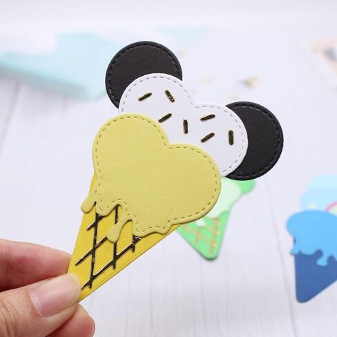 KSCRAFT Summer Watermelon Shaker and Heart Ice Cream Metal Cutting Dies Stencils for DIY Scrapbooking/Photo Album Decorative Embossing DIY Paper Cards in Saudi Arabia
