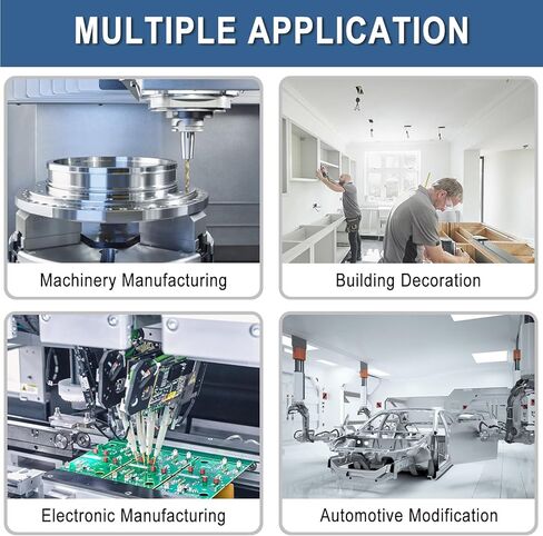 Pneumatic Rivet Gun Air Pop Riveter Gun Tool Kit 1/4" 3/16" 5/32" 1/8" and 3/32" Capacity Nosepieces with 50PCS Rivets Upgrade Pop Pneumatic Riveting Gun Set Heavy Duty Air Rivet Gun in Kuwait
