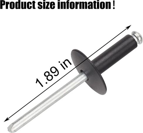 Ohoho 30 Pack 293150104 Aluminum Head Steel Pop Rivet 3/16 Compatible with Ski-Doo/Sea-Doo/Can-Am 390409600 390907700 293150104 P293150104 - Fits Model:1085556 1087571 1087692 in Saudi Arabia