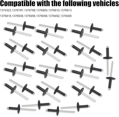 Ohoho 30 Pack 293150104 Aluminum Head Steel Pop Rivet 3/16 Compatible with Ski-Doo/Sea-Doo/Can-Am 390409600 390907700 293150104 P293150104 - Fits Model:1085556 1087571 1087692 in Saudi Arabia