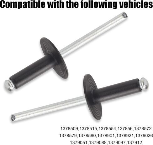 Ohoho 30 Pack 293150104 Aluminum Head Steel Pop Rivet 3/16 Compatible with Ski-Doo/Sea-Doo/Can-Am 390409600 390907700 293150104 P293150104 - Fits Model:1085556 1087571 1087692 in Saudi Arabia